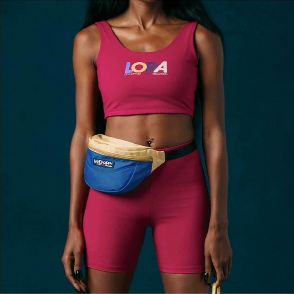 Madhappy L.O.R.A. Matching Biker Set – Tank Top + Shorts Size XS